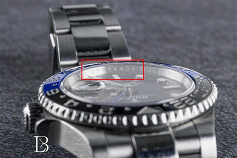 Rolex rehaut serial numbers